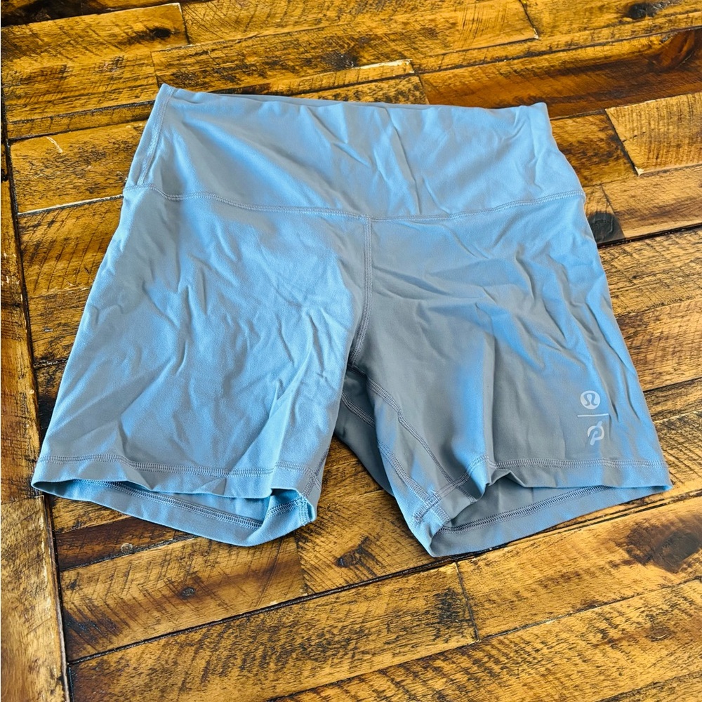 lululemon athletica Women's Light Blue Athletic Shorts
